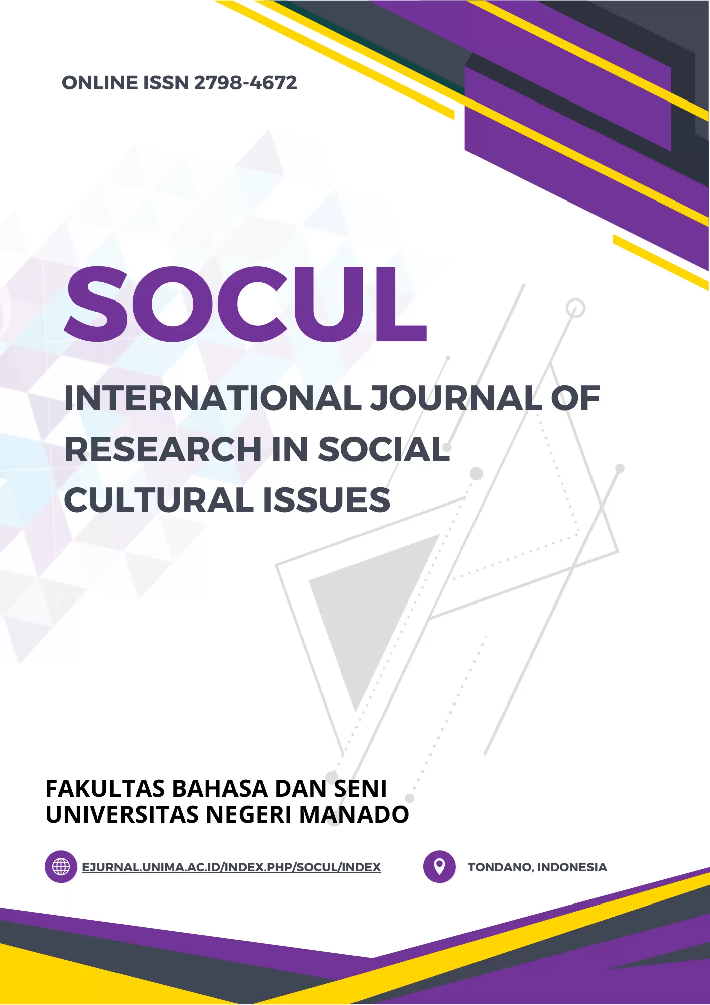 SoCul: International Journal of Research in Social Cultural Issues